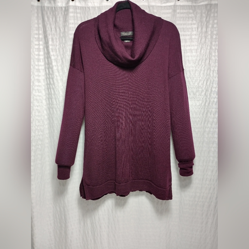 Rachel Zoe Ladies Roll Neck Extrafine 100% Merino Wool . Size XL